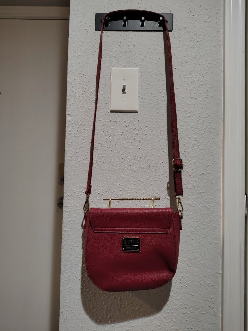 Loungefly Harry Potter Hermione Granger Wand Crossbody Bag - Picture 6 of 13